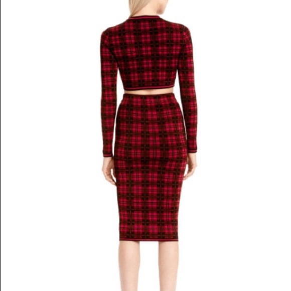 Torn by Ronny Kobo stretch-knit Top and midi skirt - Picture 8 of 10